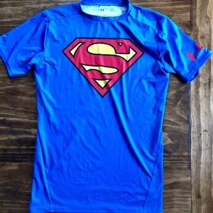 UA Compression Superman Shirt